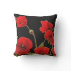 Fleurs de pavot rouge Colorful Floral Abstrait Noi