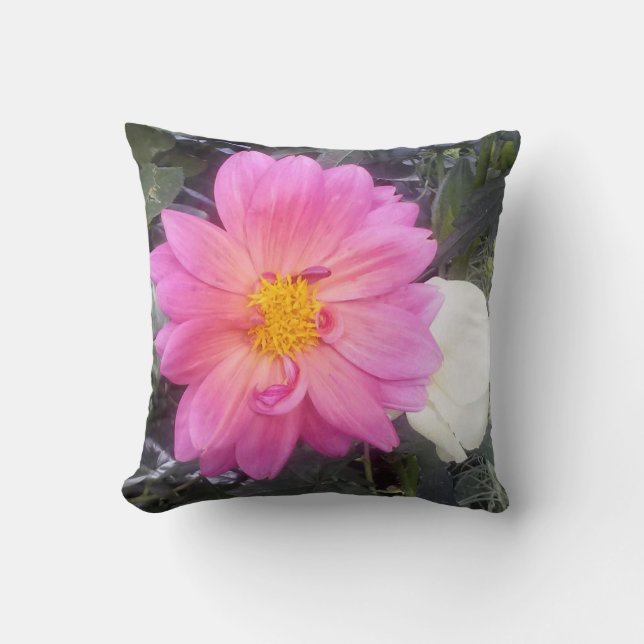 Coussin Fleurs du jardin de Monet - 1 (Recto)