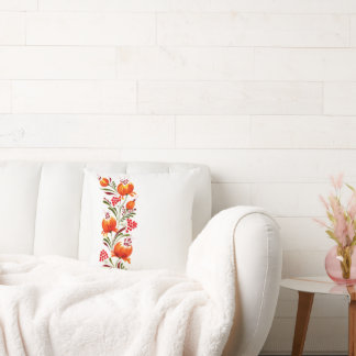 Coussin Fleurs et baies d'oranger Whimsical et élégantes