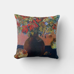 Coussin Fleurs et Chat de Paul Gauguin, Beaux-Arts Anciens