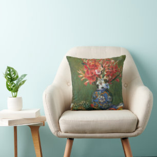 Coussin Fleurs et fruits de Pierre Renoir