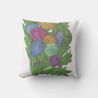 Coussin Fleurs imaginaires 2