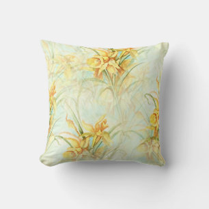 Coussin Fleurs Jaunes Sauvages