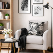 Fleurs noires et blanches des années 1920