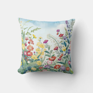 Coussin Fleurs sauvages