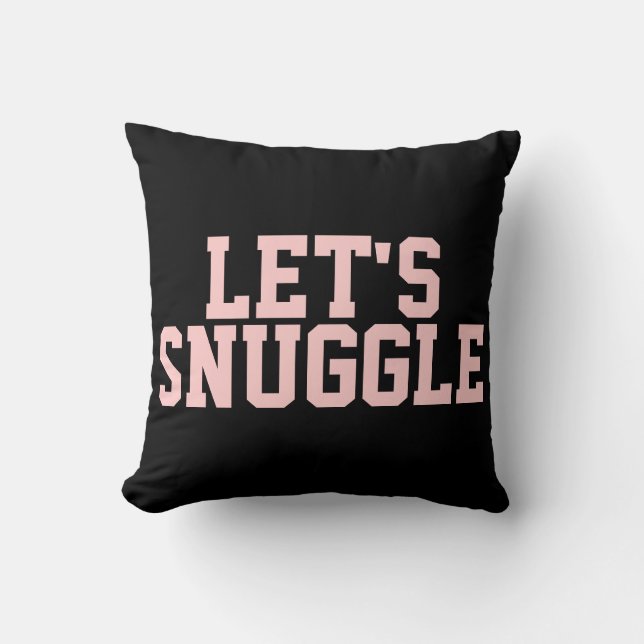 Coussin Flirty Snuggle Citation (Recto)