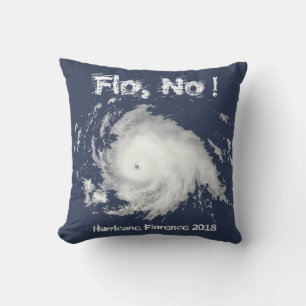 Coussin Flo, non ! Ouragan Florence 2018