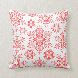 Coussin Flocon de neige de Noël
