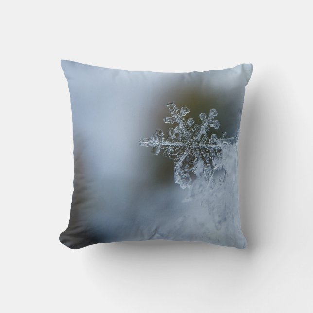 Coussin Flocon de neige Icy (Recto)