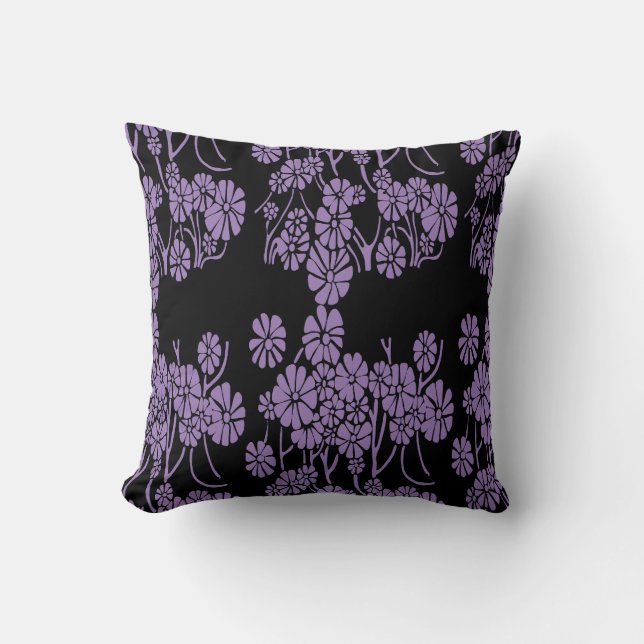 Coussin Flora motif (Recto)