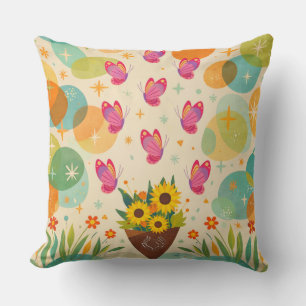 Coussin Floraison Solaire