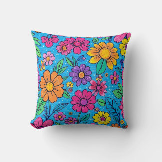coussin floral