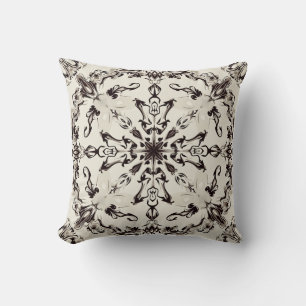 Coussin Floral Art vintage