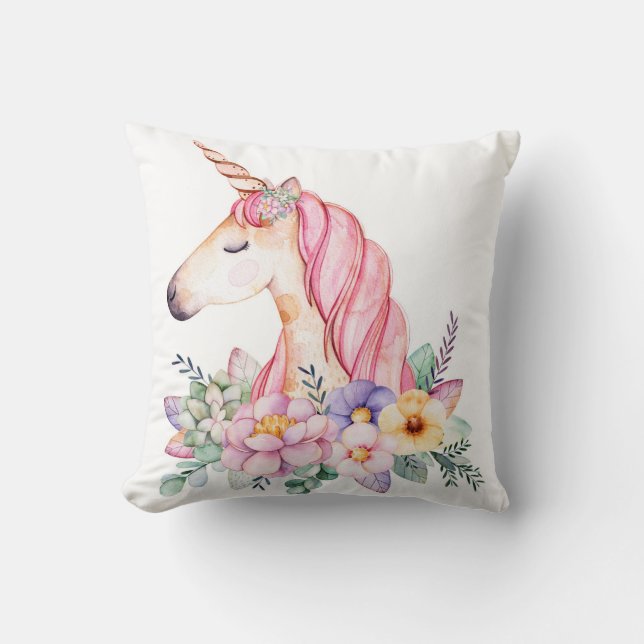 Coussin floral de crèche de bébé de visage de (Recto)