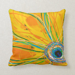 Coussin floral de grand bruit