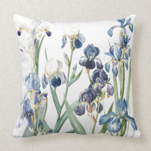 Coussin floral de jardin de fleur botanique