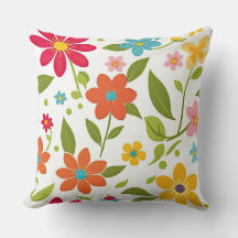 Floral de printemps coloré