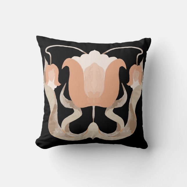 Coussin floral des années 20 (Recto)