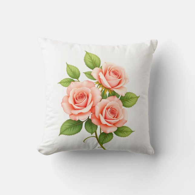 Coussin Floral Design lit, canapé, Coussin de voit (Recto)