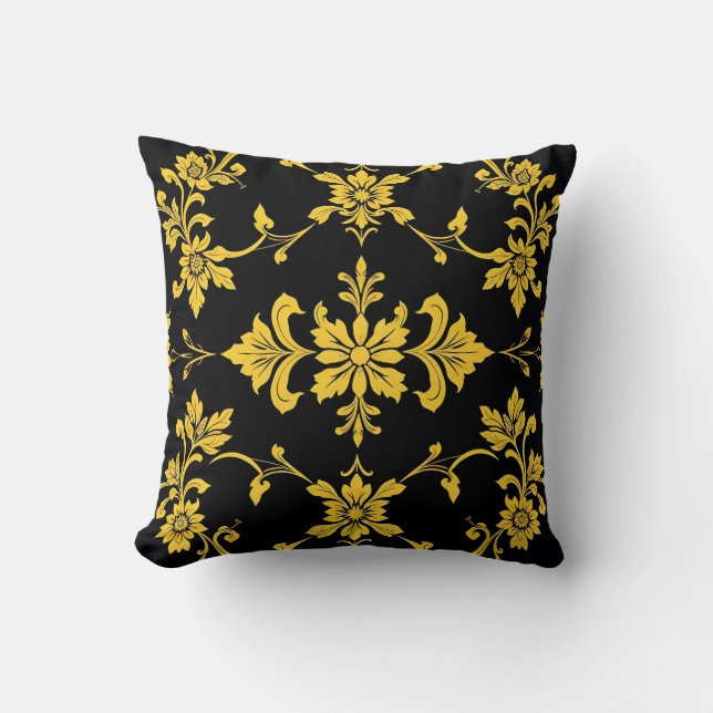 Coussin Floral Elegant Collection Moderne (Recto)