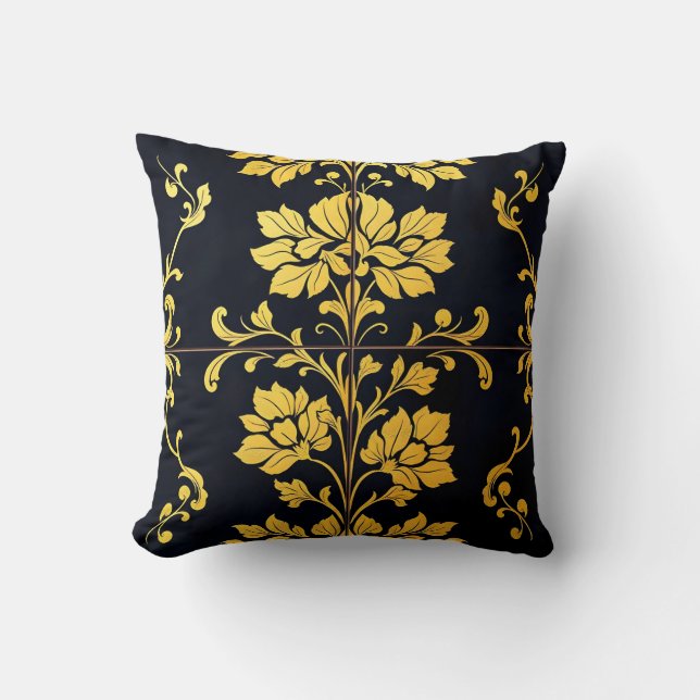 Coussin Floral Elegant Luxury Collection tendance (Recto)