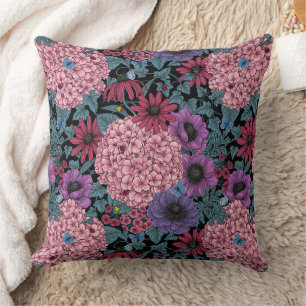 Coussin Floraux de jardin gras