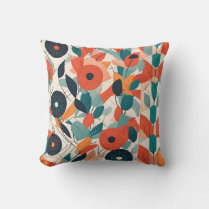 Coussin Flore Bold Bauhaus : Conception géométrique vive