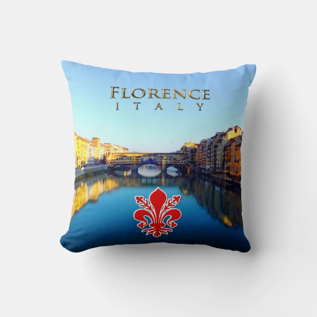 Coussin Florence - Ponte Vecchio (Recto)