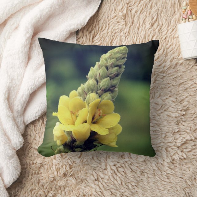 Coussin Flower jaune sauvage (Couverture)