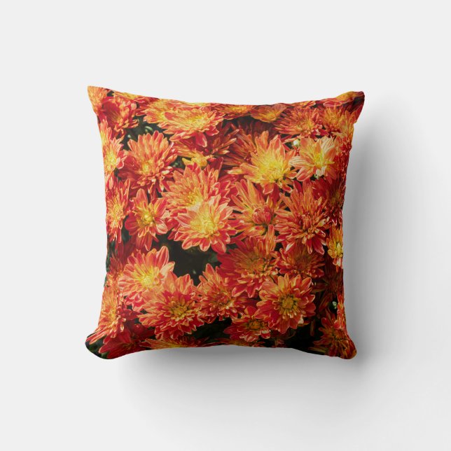 Coussin Flower Throw Pillow (Recto)