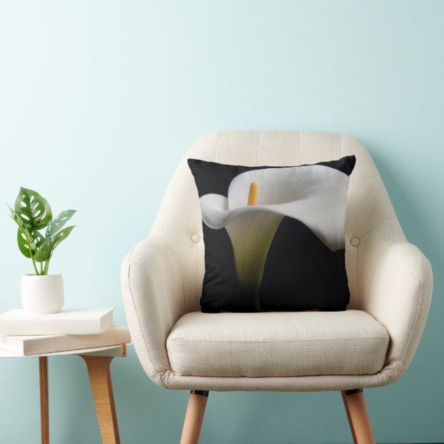 Coussin Flowers (homonymie) | White Calla Lily (Chaise)