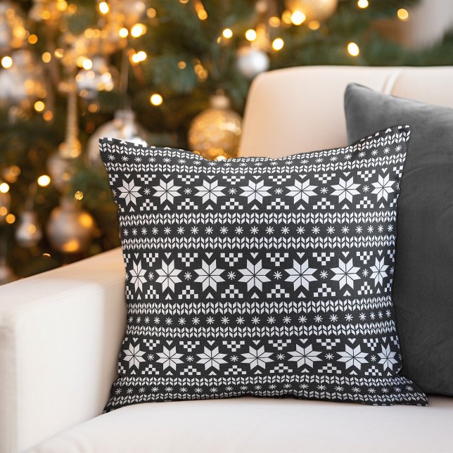 Coussin Foire Rustique du charbon de bois Isle Vacances Je (Créateur téléchargé)
