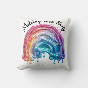 Coussin Fondre dans l'Unité, un amour, beaucoup de couleur