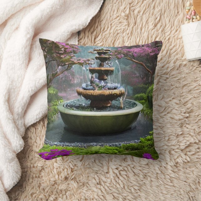 Coussin Fontaine De La Vie (Couverture)