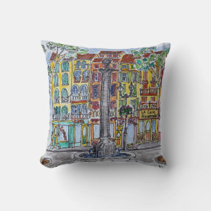 Coussin Fontaine Place de L'Hotel de Ville