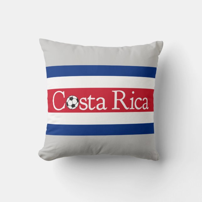 Coussin Football au Costa Rica (Recto)