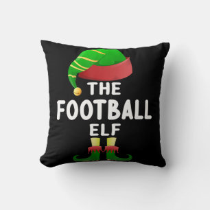 Coussin Football Elf Noël Famille Correspondant Pyjamas El