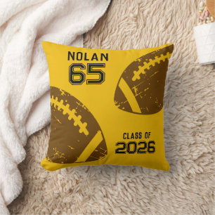 Coussin Football personnalisé Joueur principal Nombre Clas