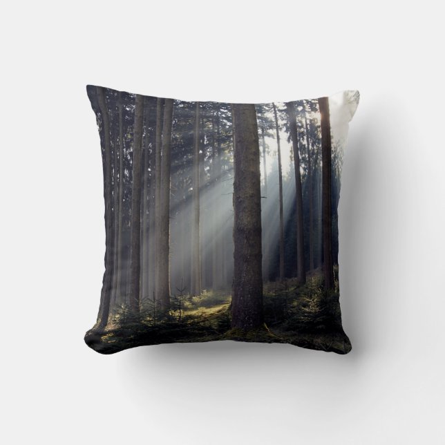 Coussin Forêt en Bavière (Recto)