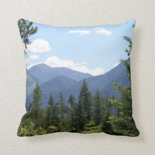 Coussin Forêt et Montana Vue Pittoresque