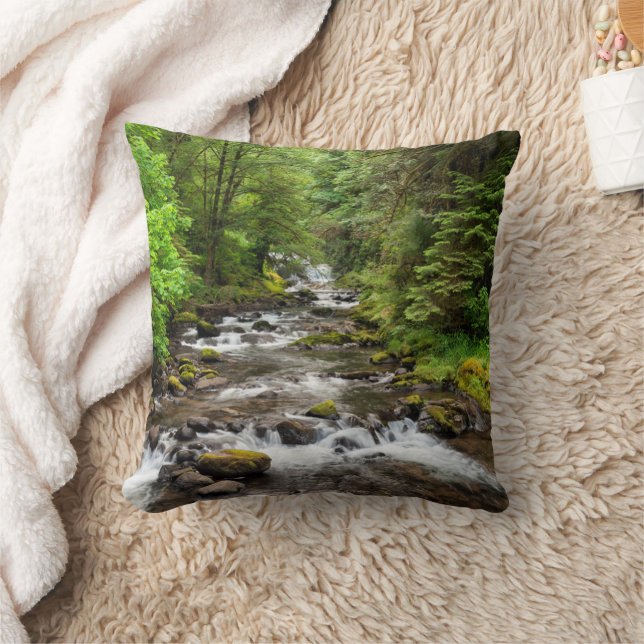 Coussin Forêt nationale de Siuslaw | Sweet Creek (Couverture)