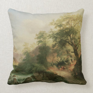 Coussin Forêt près de Vienne, 1852 (huile sur la toile)