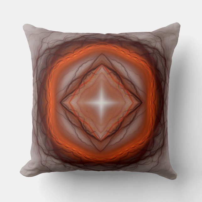Coussin Forme sensible rouge (Recto)