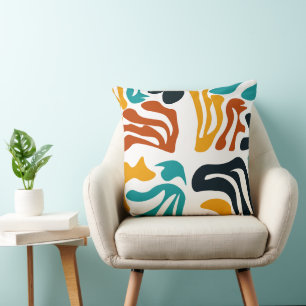 Coussin Formes Abstraites - Art moderne Motif coloré