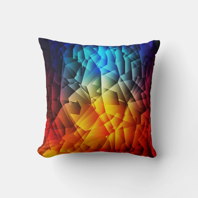 Coussin Formes Abstraites très Cool (Recto)