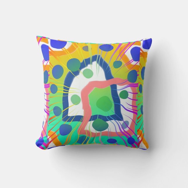 Coussin Formes de couleur Dynamo (Recto)