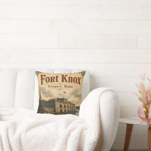 Coussin Fort Knox Prospect Maine Granite Fort Historique