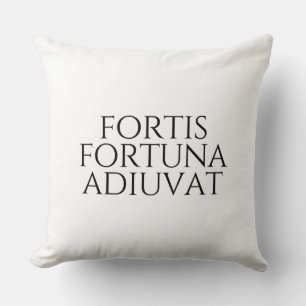Coussin Fortis Fortuna Adiuvat