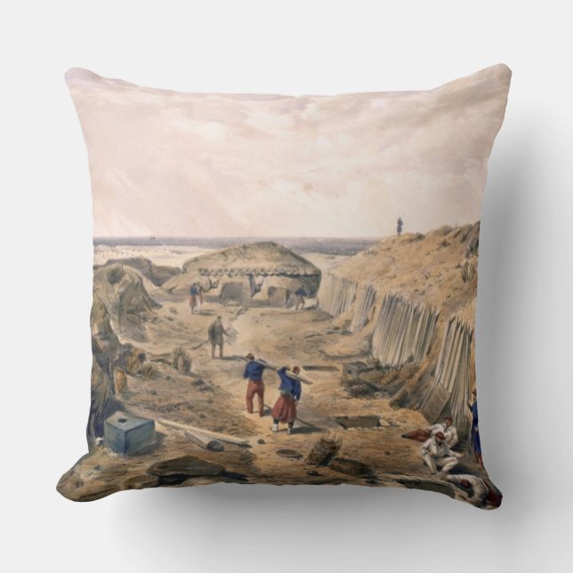 Coussin Fossé de la bastion du Mat, plat 'de Seat (Recto)