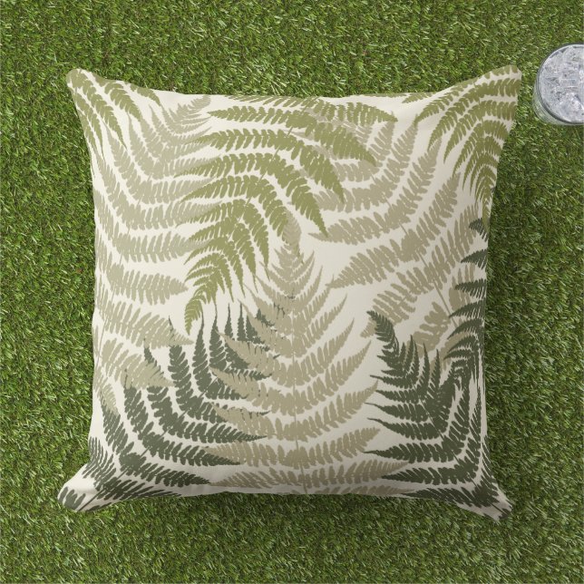 Coussin Fougères de la forêt  (Herbe)